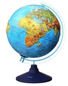Cablul RELIEF de 25 cm al lui Alaysky - Free Globe Physical / Political cu Led EN