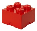 LEGO® úložný box 4 - červená 250 x 250 x 180 mm