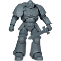 Figurină McFarlane Warhammer 40,000 Assault Intercessor Sergeant grey