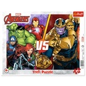 Trefl Puzzle Cadre 25 - Équipe invincible des Avengers / Disney Marvel The Avengers