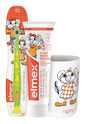 Elmex Detská sada – zubná pasta 50ml + kefka + pohárik