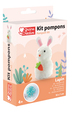 GRAINE CREATIVE Kreatívna pompom sada Zajačik