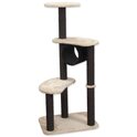 Lettino Magic Cat Sabina beige-nero 55x40x125 cm