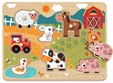 2Giocattoli per bambini Puzzle Fattoria