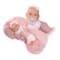 Antonio Juan 11325 KIKA - păpușă realistă cu sunete și corp moale din material textil - 27 cm