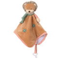 BK MAEL BABY RUG jucărie de pluș cu eșarfă verde (30x30 cm) cu cutie cadou Bukowski Design
