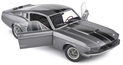 1:18 Shelby  FORD GT500 Grey &amp; Black Stripes 1967
