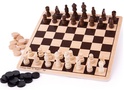 Bigjigs Toys Holzschach und Dame
