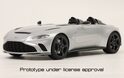 1:18 ASTON MARTIN V12 SPEEDSTER 2021 SKYFALL SREBRNA