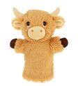 Keel Toys SE3077-3 Keeleco Krava vysokohorská - eko plyšová maňuška na ruku 27 cm