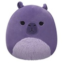 Squishmallows Fialová kapybara Debra, 13 cm
