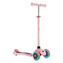 Trottinette enfant à trois roues Globber - Primo Lights V2 - Roues Lumineuses - Pastel Pink