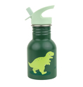 A Little Lovely Company - nerjaveča enostenska steklenica za pitje, 350 ml - dinozaver