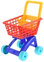 Roter Einkaufswagen