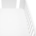 Cearșaf jersey pentru pătuț New Baby 120x60 alb