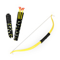 Arco con frecce e coltello