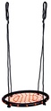 Bino Kinder Schaukelkreis schwarz-rot - Durchmesser 60cm, Tragfähigkeit 100 kg