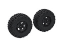 Arrma koleso s pneu Dboots Fortress SC, disk čierny (2)