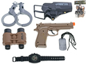 Ensemble militaire avec pistolet et accessoires 5 pièces