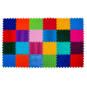 Ortek Saltea ortopedică de masaj Puzzle "Mix" 24 de elemente
