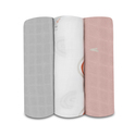 LIONELO Bambusz pelenkák Bamboo Set Rainbow, 3 db