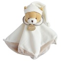 Doudou Darilni set Plišasti crkljač sivi Medvedek 25 cm