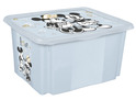 Aufbewahrungsbox mit Deckel groß "Mickey", Blau II