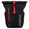 Zaino con cerniera TERIBEAR nero