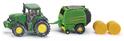 SIKU Blister - Trattore John Deere con imballatrice