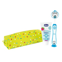 CHICCO Set Zahnbürste und Zahnpasta im Etui - Tiger, 3r+