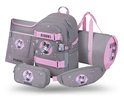 BAAGL SADA 5 Skate Kuromi Grey: раница, несесер, спортна чанта, чантичка за кръста, калъф за лаптоп
