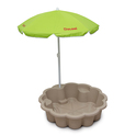 Doloni Groapă de nisip floare cu umbrelă Eco bej