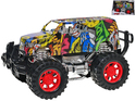 Auto Offroad Graffiti 24cm auf Schwungrad