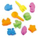 Addo Jouets de sable - ensemble de moules, 10 pièces