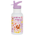 A Little Lovely Company - bottiglia d'acqua in acciaio inossidabile, 350 ml - giardino fiorito