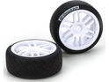 Traxxas Felge 1,9", Disc Rally weiß, Bereifung BFGoodrich (2)