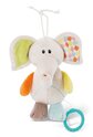 NICI MFN Plüsch Elefant Dundi zum Aufhängen mit Spieluhr, 18cm