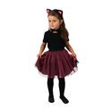 Disfraz infantil de gato tutu