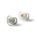 BABYONO Cumlíky silikónové symetrické 6-18m, 2 ks