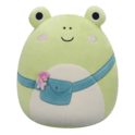 SQUISHMALLOWS Broasca verde cu poșetă - Wendy