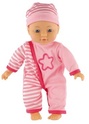 Baby papusa 30cm corp moale roz