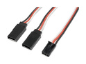 Szervokábel Y lapos Futaba 22AWG 15cm