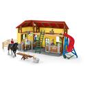 Schleich hlev za konje z dodatki