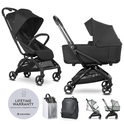 EASYWALKER Cărucior combinat Rockey S Pure Black