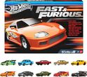 Mattel Hot Wheels 25JCT92 Fast &amp; Furious Rychle a zběsile Autíčka 10-balení