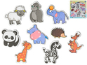 Animali in schiuma per vasca 9pz