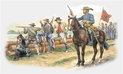 Model Kit figurky 6014 - CONFEDERATE INFANTRY (AMERICAN CIVIL WAR) (1:72)