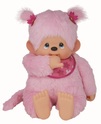Monchhichi Mončiči dekle roza s slinčkom XL 80cm