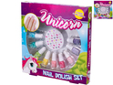 Unicorn sada laků na nehty 2,1ml 9ks a nálepek na nehty