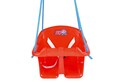 Altalena Baby plastica rossa, capacità 20 kg